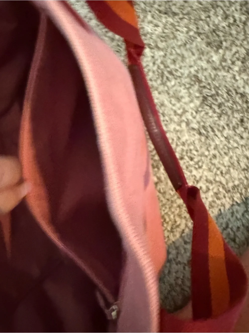 Vintage Coach Canvas Tote